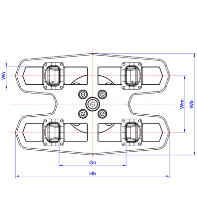 Pinza di presa flessibile del robot ISO9001